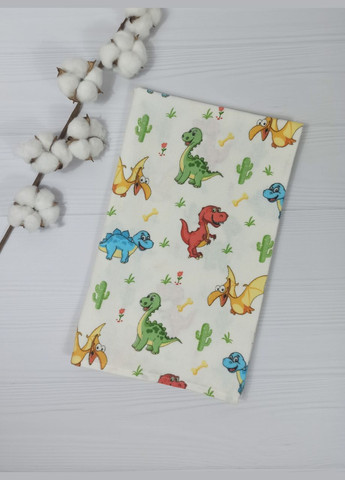 Набір для новонародженого: плед, подушка, пелюшки і іграшки a.l.babybox Діно Жовтий No Brand (308752073)