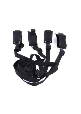 Бандаж для фиксации на кровати - Черный - Садо-мазо No Brand (336946266)