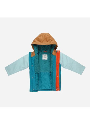 Комбінована зимня куртка на хлопчика водонепроникна на теплу зиму утеплена з хутром George