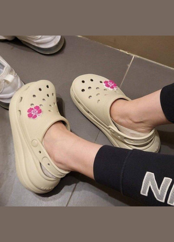 Дитячі крокси Classic Clog Platform Bone Crocs Cutie (338043383)