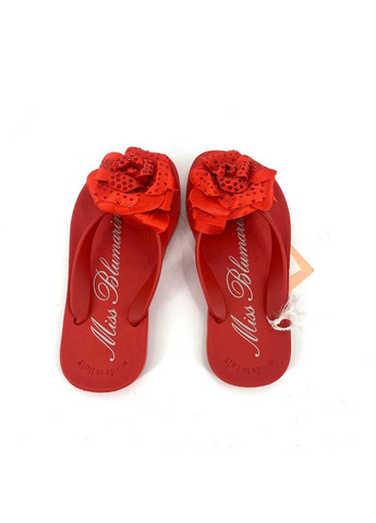 Красные сланци, ст. 5981, голубые/цветок, италия, 31/32 г. Miss Blumarine