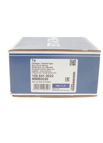 Подшипник амортизатора опорный VW Caddy 03 100 641 0022 UA63 Meyle (345775440)
