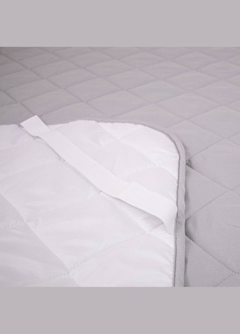 Наматрасник 180х200 силиконовый на резинке Grey White Руно 828.52СУ_Grey White (305404606)