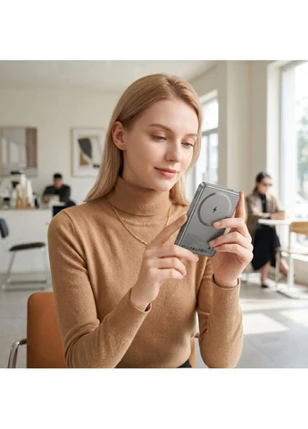 Powerbank Q26A Joy PD20W Magnetic 10000mAh Серый (715647) Hoco (399512804)