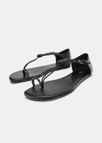 Черные босоножки Zara