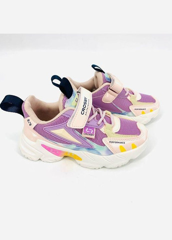 Комбіновані кросівки, арт. 247248/01-01e, бузковий, 32 р. (19,5 см) Crosby