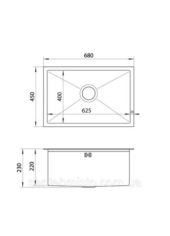 Комплект черной кухонной мойки и смесителя из нержавеющей стали NB-6845 Nett (353495562)