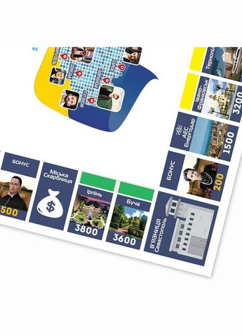 Настольная игра "Монополия Украины" PLR-0044 на украинском языке Flixplay (317739021)