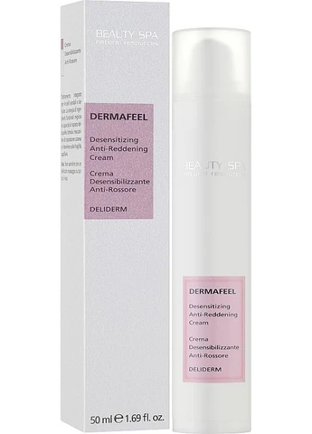 Beauty Spa Крем для обличчя "Дермафіл" Dermafeel Desensitizing Anti-Reddenning Cream 50ml (2-934882) — Крем, Італія (380151828)
