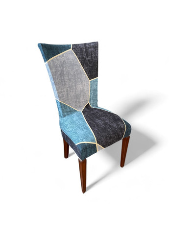 Чохол для стільця універсальний трикотажний (83173) Love You (334713425)