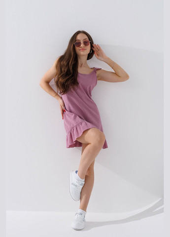 Летний женский сарафан однотонный женский wz03 пудровый (2000990344717s) shop (2000990344717) No Brand однотонный