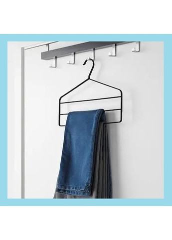 Вешалка для брюк — чёрная, 37 см IKEA (371641225)