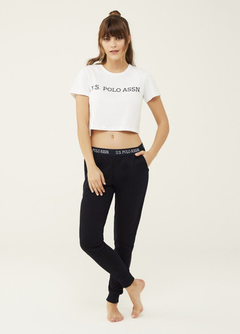 Брюки пижамные женские на манжетах. U.S. Polo Assn. 16602 (296281203)