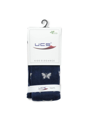 Колготки с бабочками (M0C0301-2110-5G-darkblue) UCS SOCKS (301142343)