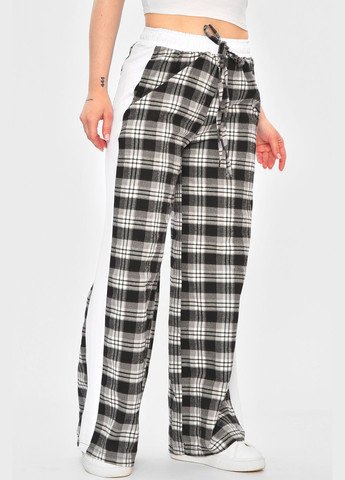 Штани жіночі сірого кольору з принтом Let's Shop (335007359)