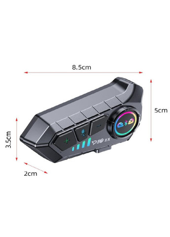 Мото гарнітура Bluetooth Гарнітура під шолом Motorcycle Мотоцикл Скутер Мотоциклетна гарнітура на два шоломи No Brand (316455925)