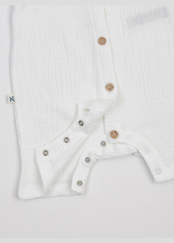 Пісочник, ромпер дитячий з мусліну молочний KRAKO (331323632)