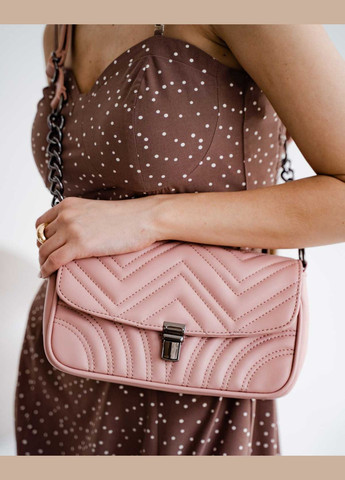 Сумка женская серая стеганная с цепочкой Джуди (znocha-sumka-dzhud) WeLassie (342199244)