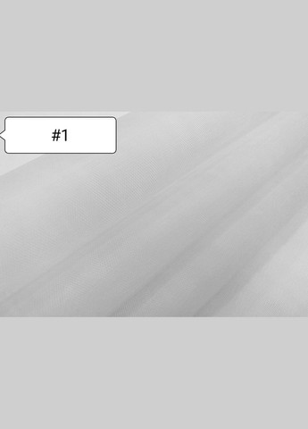 Ткань Фатин Белый №1 Buse (313402739)