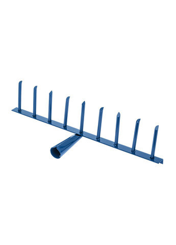 Граблі сталеві штикові з 9 зубцями без держака Господар (330579670)