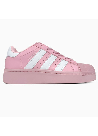 КРОСІВКИ ЖІНОЧІ ADIDAS SUPERSTAR XLG PINK АДІДАС СУПЕРСТАР No Brand рожеві демісезони (367114997)