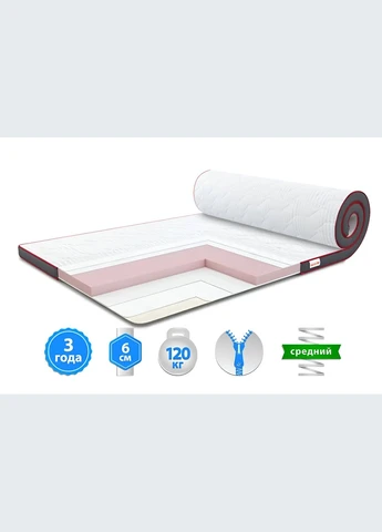 Матрац ортопедичний Aero Flex 150x190 см (120084) Акант (327080521)