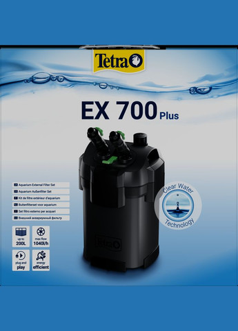 Зовнішній фільтр для акваріума External EX 700 Plus 7,5W, 1040л/ч Tetra (292259755)