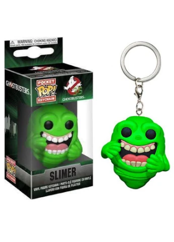 Фигурка Брелок Фанко Поп Охотники за привидениями Лизун Keychain Pop Ghostbusers Slimer 4 см Trinket G S Funko (373966656)