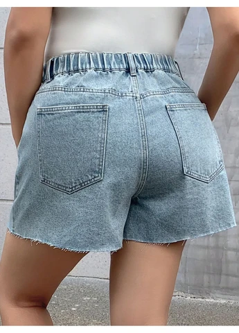 Джинсовые шорты SHEIN (382533904)