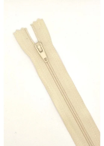 Блискавка спіральна бежева 18 см Тип 3 No Brand (398820658)