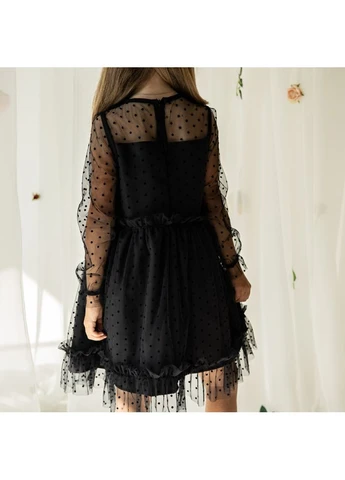 Чорна нарядна сукня для дівчинки No Brand (391580772)