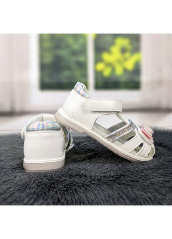 Белые босоножки детские для девочки Fashion