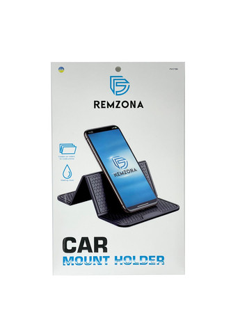 Антискользящий силиконовый коврик-держатель PM-01BK Remzona (334293743)