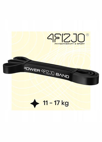 Еспандерпетля Power Band 22 мм 12-17 кг (резина для фітнесу і спорту) 4FIZJO 4fj1066 (275095711)