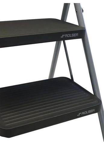 Драбина Taburete M/10 UNE 2 щаблі Чорний Rolser (367598571)