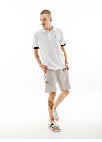 Белая футболка-polo logos polo pique el r-fit белый lsupo0063-002 для мужчин Australian