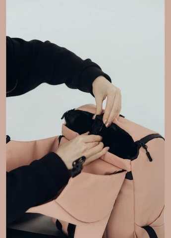 Жіночий місткий рюкзак Safe Bag, з екошкіри класичний стиль ToBeYou Safebag (302802794)