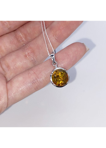 Кулон срібний з султанітом 2 г No Brand (369737558)