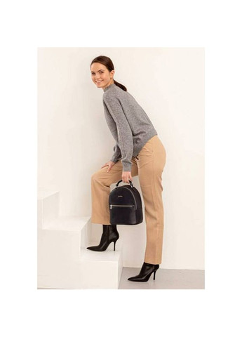 Рюкзачок жіночий шкіряний Kylie Темно-синій краст BlankNote (301871553)