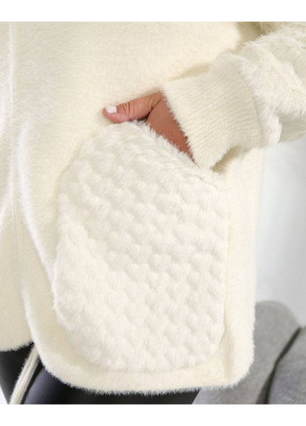 Жіночий тепла кофта на блискавці кофта альпака No Brand (361499652)