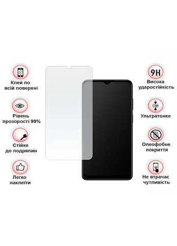 Стекло защитное (m319395) BeCover Motorola Moto E22/E22i 3D Crystal Clear Glass (367064773)