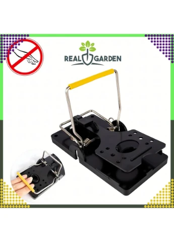 Комплект 4 мишоловки RealGarden гільйотинного типу, багаторазові Garden (389575167)