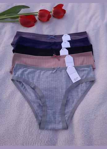 Трусики в ручик сліпи бавовняні набір 4 шт Lavolle Сліп (329729359)