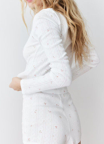 Біла всесезон піжама H&M
