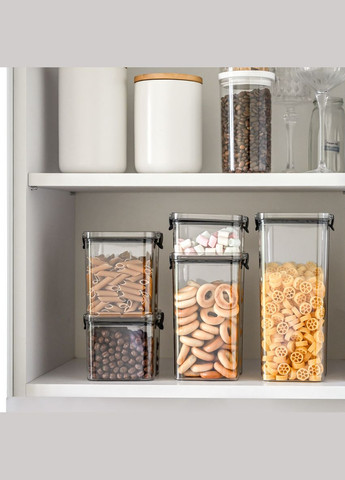 Ємність для зберігання MY HOME ZERNO XS Прозора 0.46 л (KP-88 XS T) MVM (301002486)