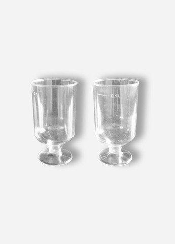 Чарки склоподібні з ніжкою 100мл 6шт No Brand (322288159)