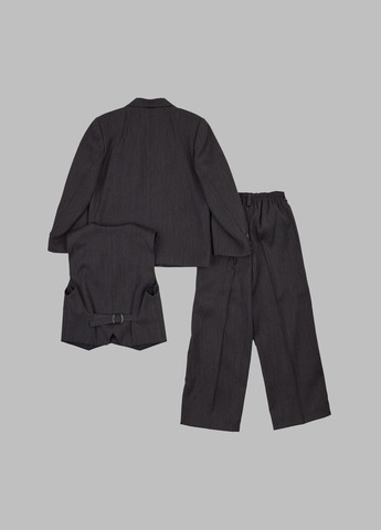 Серый демисезонный классический костюм Christian 424347 с