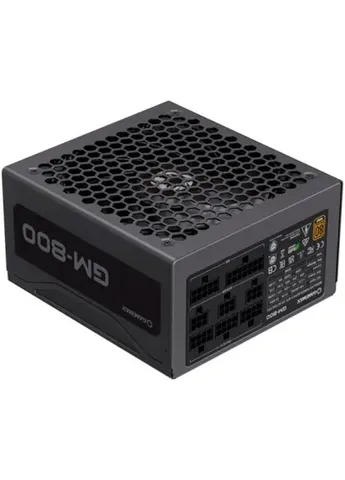 Блок питания 800 Вт, GM-800, Black, модульный, 80+ Bronze, Active PFC, 14 см Ultra Silent, 2xMolex / 6xSATA / 4x6+2-pin / GameMax (409483952)