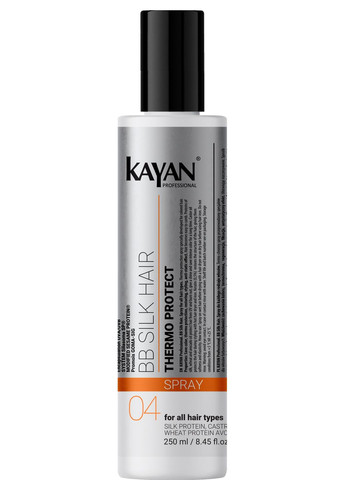 Спрей-термозащита для окрашенных волос Professional BB Silk Hair 250 мл Kayan Спрей-термозахист (308861727)
