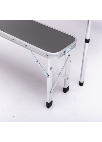 Стіл складаний і дві лавки для кемпінгу 90*60*39.5/70 см, LUGI (349446493)